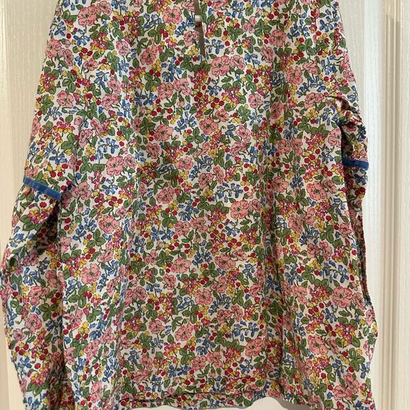 Girls Boden Multicolor Floral Blouse size 8-9 - Picture 3 of 3